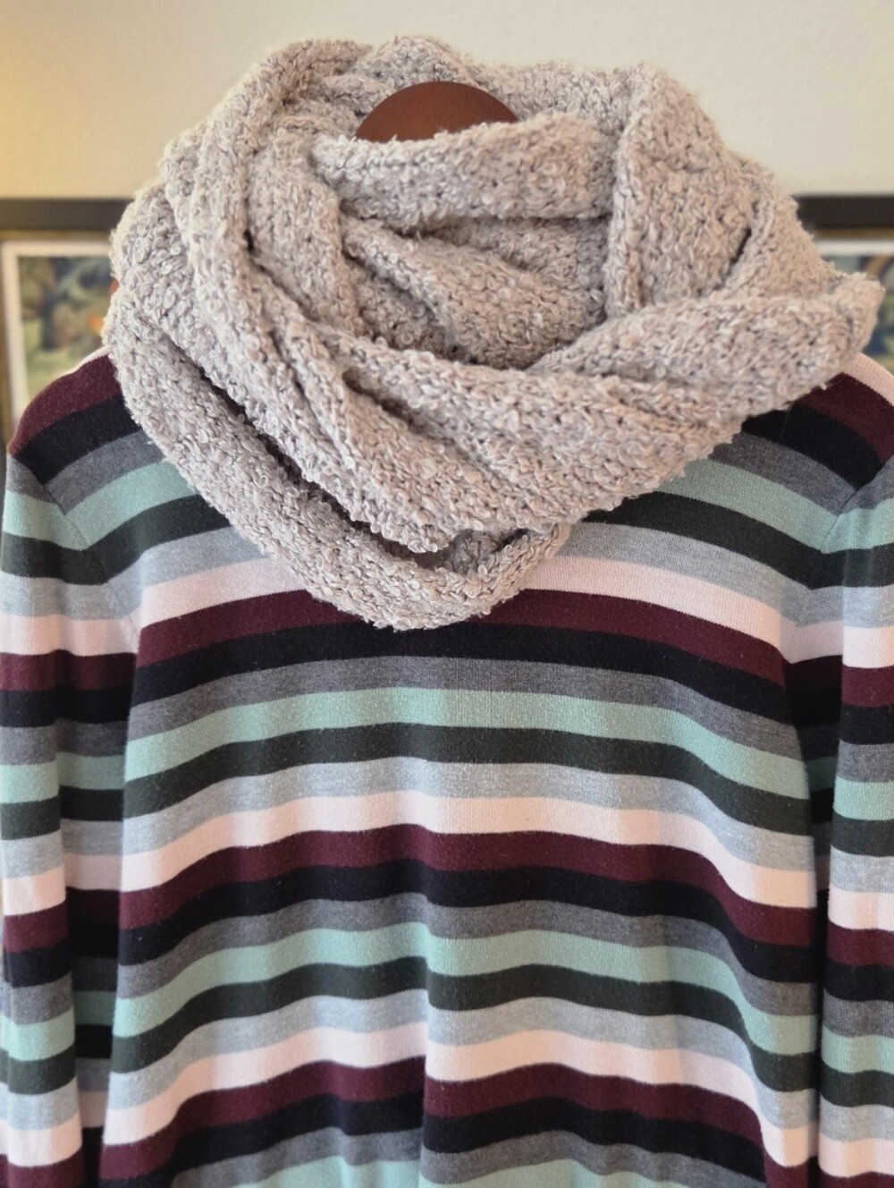 Anthropologie - Lush Knitted Scarf
